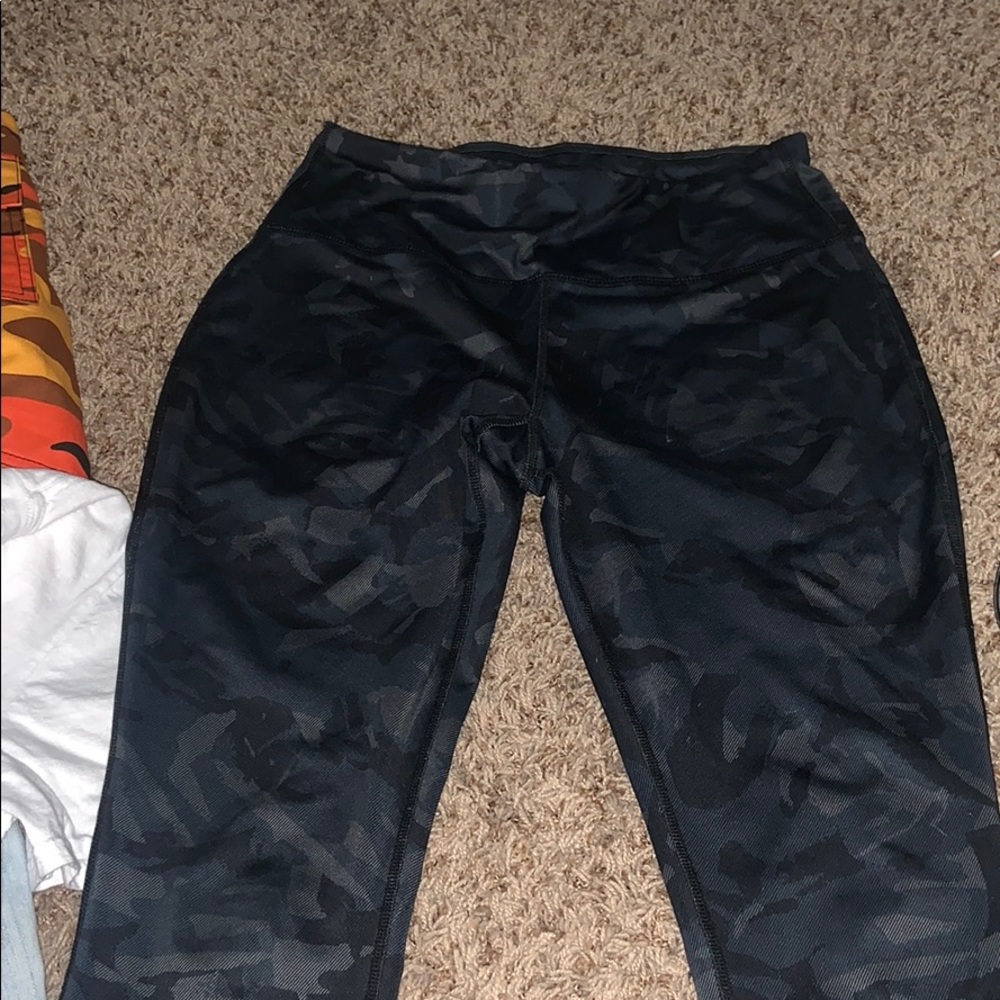 Avia full length gray camo leggings